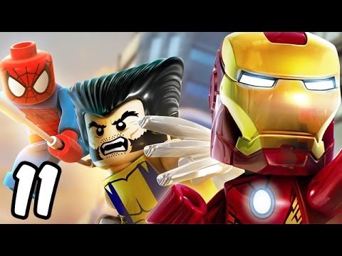 LEGO Marvel Super Heroes - Let's Play #11 Deutsch - Magnetos böser Plan