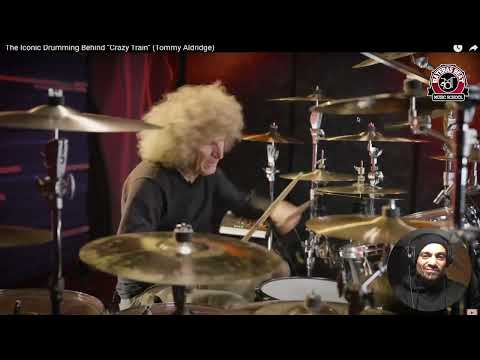 TOMMY ALDRIDGE's CRAZY TRAIN: a 72 anni ci insegna come si suona ROCK/METAL!!!! INCREDIBILE!!!