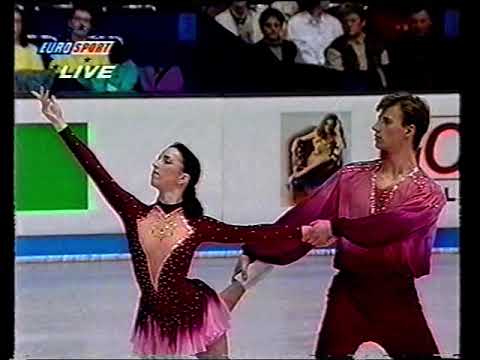 Marina Eltsova & Andrei Bushkov RUS - 1995 European Figure Skating Championships Free Skate