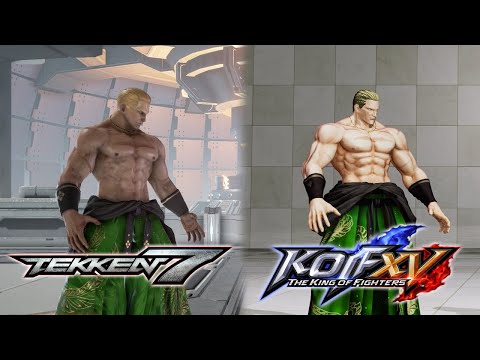 Geese Howard - Tekken 7 & KOF XV Comparison