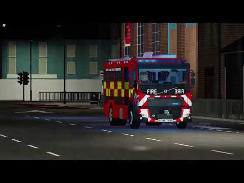 [TWO-TONES/RARE] Ashton's Technical Response Unit + Urban Search and Rescue Responding - GMFRS RBLX