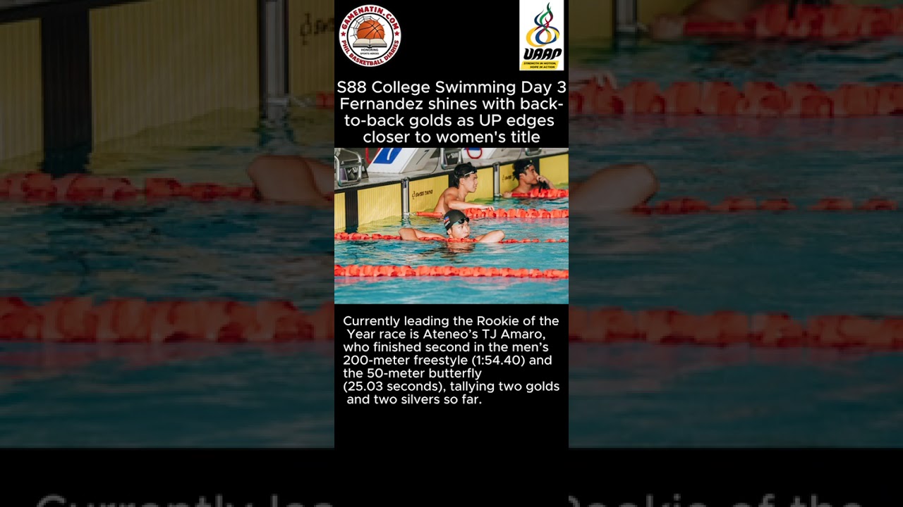 UAAP College Swimming: Ateneo, UP dominant after day 3