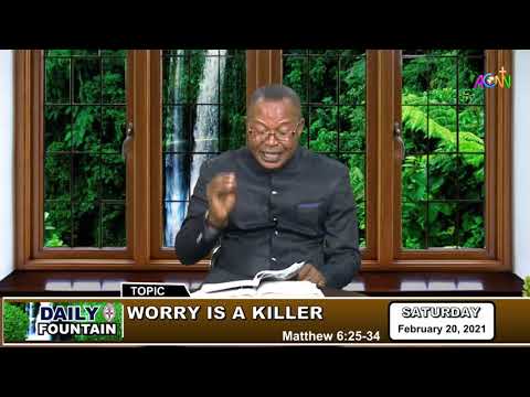 DAILY FOUNTAIN DEVOTIONAL FOR FEBRUARY 20, 2021 - THE VEN REX MOSES EZE