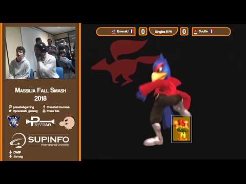 Emerald VS Touffe - Top 32 WR1 Melee Singles - Massilia Fall Smash 2018