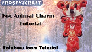 Cool Fox Charm! [] Rainbow Loom Tutorial [] How to []