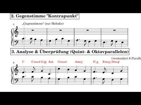 VOICE LEADING COUNTERPOINT/BEWEGUNG(KONTRAPUNKT)