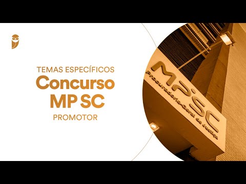 Curso Temas Específicos - Concurso MP SC (Promotor): Direito Administrativo - Professor Igor Maciel
