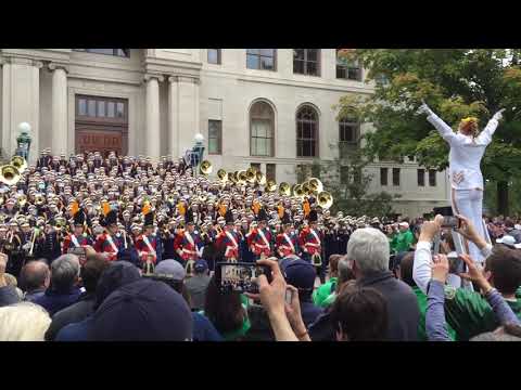 Notre Dame Victory March from 2018 Stanford Pre-Game Concert