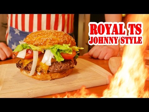 Hamburger Royal TS Johnny Style - Johnny vs. Fastfoodkette - Die Grillshow 224