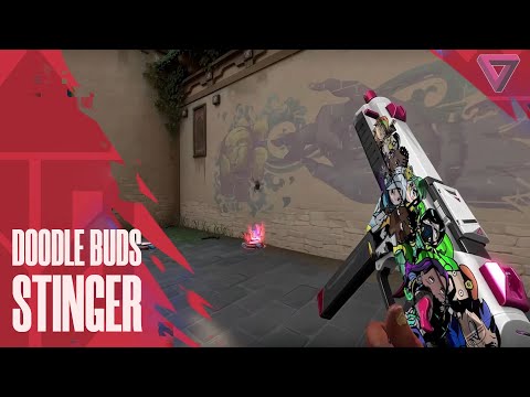 Doodle Buds Stinger Skins Showcase - Valorant Doodle Buds Collection
