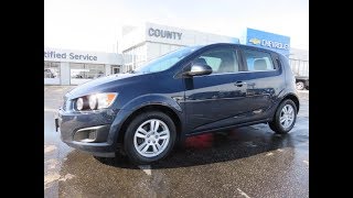 2015 Chevrolet Sonic LT Blue Velvet Metallic