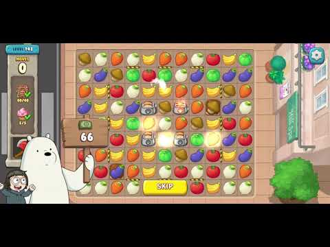 We Bare Bears Match3 Repairs Level 742 - No Boosters