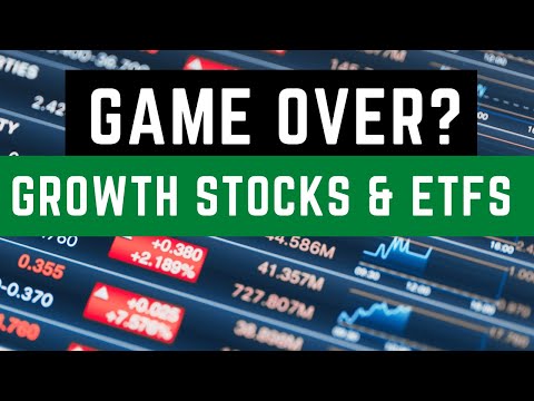 Growth Stock ETFs Like ARKK and QQQ are Falling - Now What?