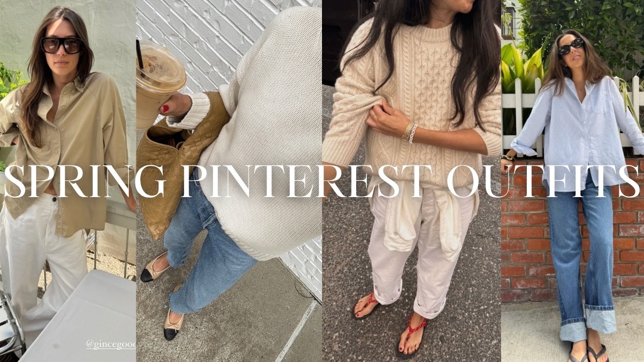 RECREATING SPRING PINTEREST OUTFITS 2026 | Casual Outfit Ideas