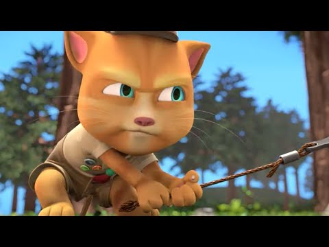 The Lost Scouts | Talking Tom & Friends | Cartoons for Kids | WildBrain Zoo