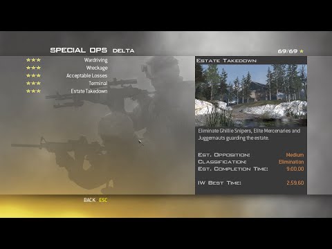 Call of Duty: Modern Warfare 2 Special Ops - All Delta Missions on Veteran (Gameplay/Walkthrough)