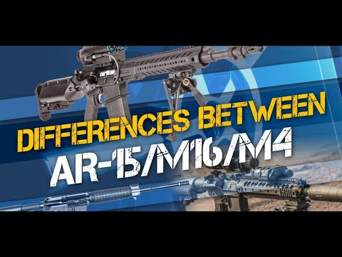 AR-15 vs M4 vs M16: Key Differences Explained! KEEP WATCHING