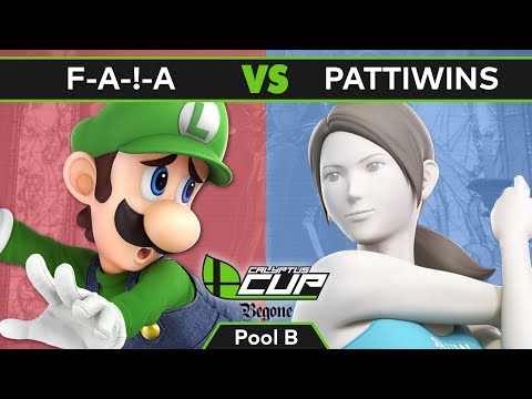 Calyptus Cup Begone | SBF F-A-!-A (Luigi) vs PATTIWINS (Wii Fit) | Pool B