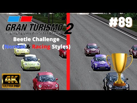 Gran Turismo 2 Plus [Mod][4K60] - Part #89 - New Beetle Challenge (Volkswagen)