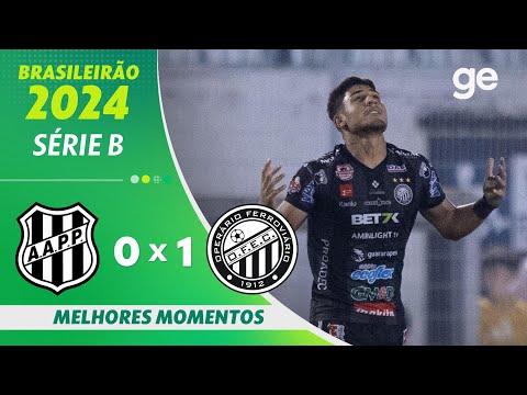 Gols e lances de Ponte Preta x Operário