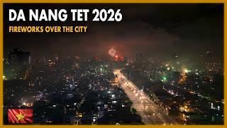 Da Nang TET Fireworks 2026 🎆 INSANE New Year Celebration in Vietnam!