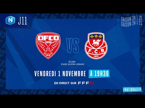 J11 | Dijon FCO - FC Rouen 1899 (0-0), le résumé I National FFF 2024-2025