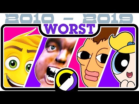 WORST Cartoons of the 2010s (@RebelTaxi)