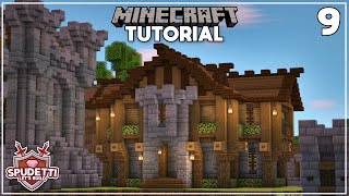 Minecraft: Grand Hall | Let's Build a Medieval Village - Ep 9