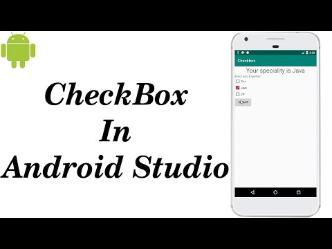 How to use Checkbox in Android Studio | Checkbox in Android