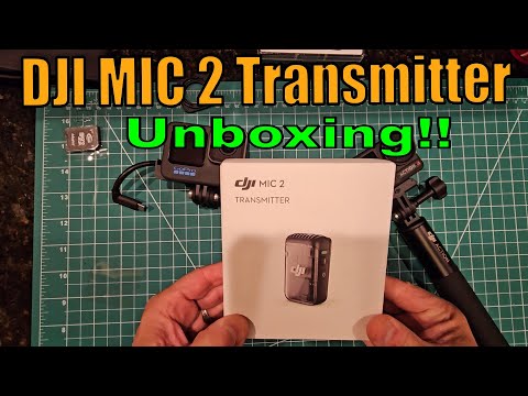DJI Mic 2 Transmitter Unboxing and Overview!!