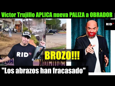 Víctor Trujillo APLICA nueva PALIZA a OBRADOR por violencia en Michoacán y se prenden las redes