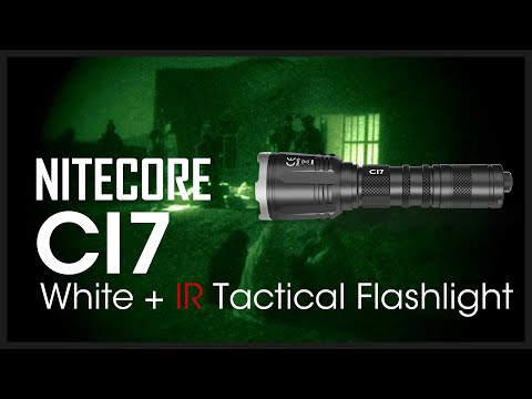 FLASHLIGHT CHAMELEON SERIES/2500 LUMENS CI7 NITECORE video
