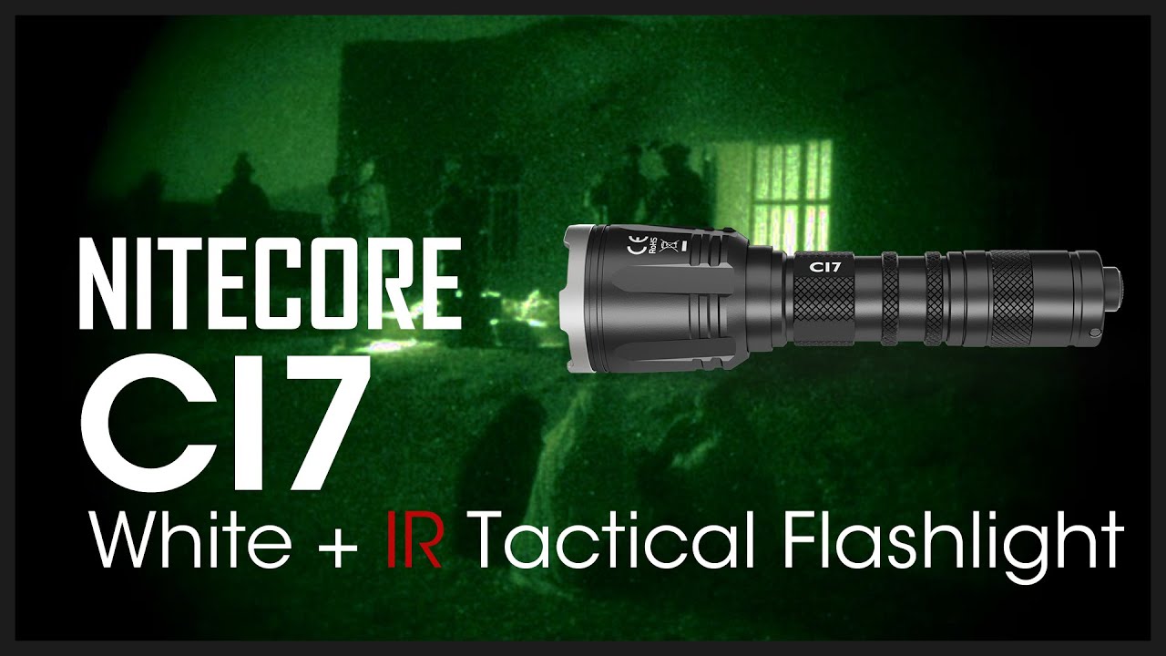 Nitecore CI7 - 2000 Lumens e Infravermelhos