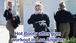 Ariel Winter - Booty after workout at gym | LA