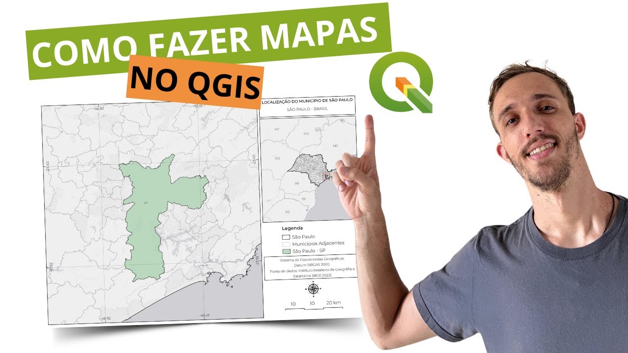 Como Fazer Mapas no QGIS: O Guia Completo do Zero ao Layout Profissional