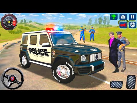 Police Car Chase Simulator 3D 🚓 - Real Cop Cars Multi-Storey Simulator - Android GamePlay