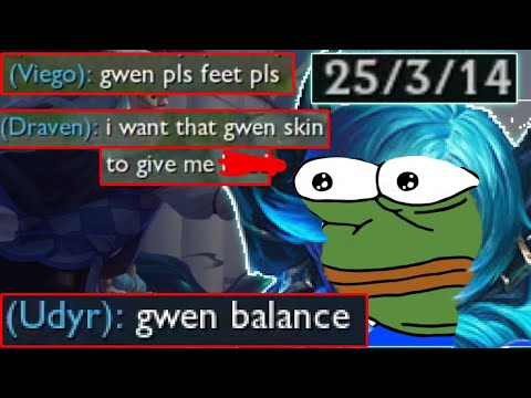Don't Play Gwen at 3 A.M. - Tank Gwen Conqueror Top - League of Legends Replay