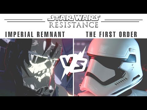 The Imperial Remnant vs. The First Order in Star Wars Resistance