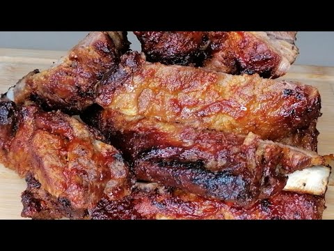 How to Make Perfect Barbecue Ribs, Soft Juicy Baked Barbecue Ribs Recipe