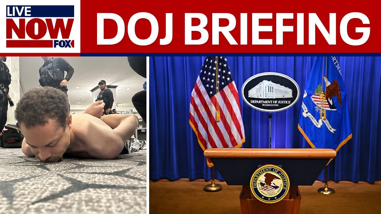 Dept. of Justice discusses WHCD shooting incident