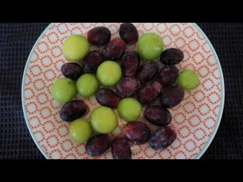 How To Make Frozen Grapes