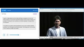 Japanese to Lithuanian interpretation demo