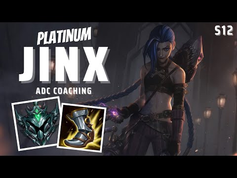 Positioning, how to abuse laning phase and aggro play - Platinum Arcane Jinx ADC Coaching