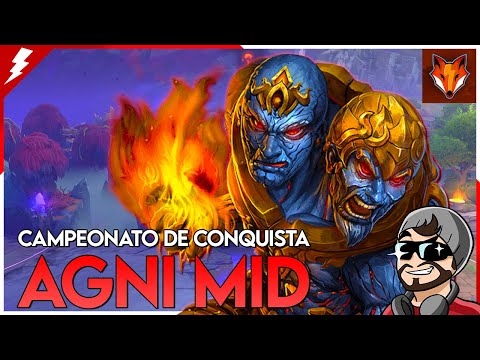 AGNI MID - ⚡ Smite BR Campeonato de Conquista Vulpis - Semifinal