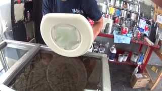 preview picture of video 'Hydro Dipping a Toilet Seat'