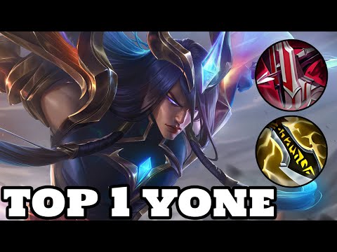 Wild Rift Yone - Top 1 Yone (Dawnbringer Yone Skin) Gameplay Rank
