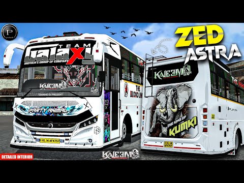 Bussid New Zed Astra ( GALAXY KALEEM 🐘) Bus Mod Bus Simulator Indonesia