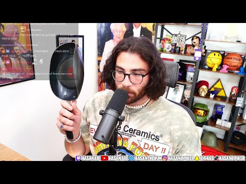 2/2 HasanAbi April 19, 2022 – LIBS OF TIKTOK/Taylor Lorenz Drama, Hasan bends a frying pan, OKBUDDY