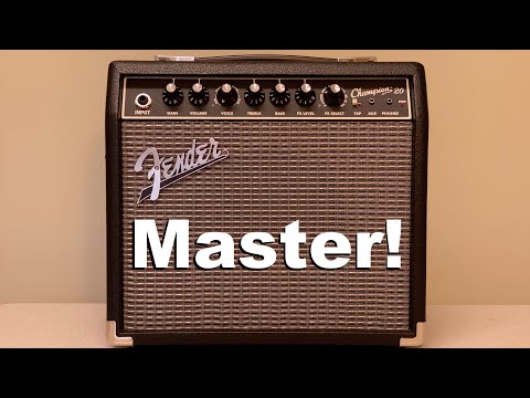 Master of Puppets on the Fender Champion 20?