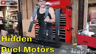 Building a motorized Standing Desk frame & testing it